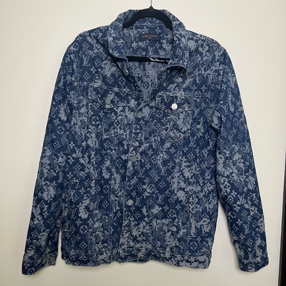 Louis Vuitton Indigo Monogram Denim